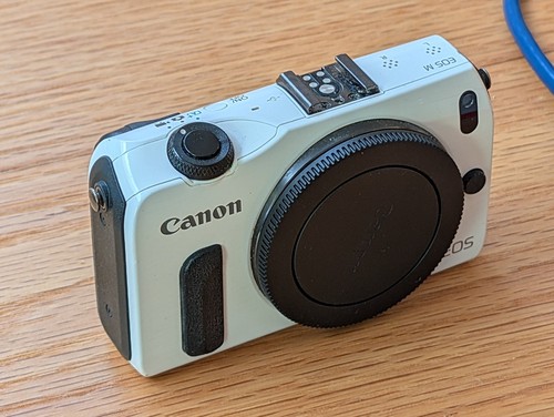 Canon eos white lens sold - (lens,