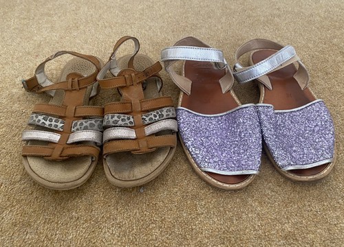 Girls leather espadrilles - leather,