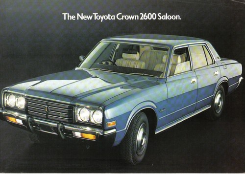Toyota crown 2600 super saloon - toyota,