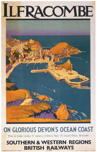 Vintage ilfracombe glorious - vintage,