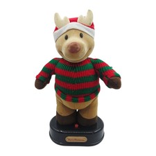 10" Animated Singing Reindeer