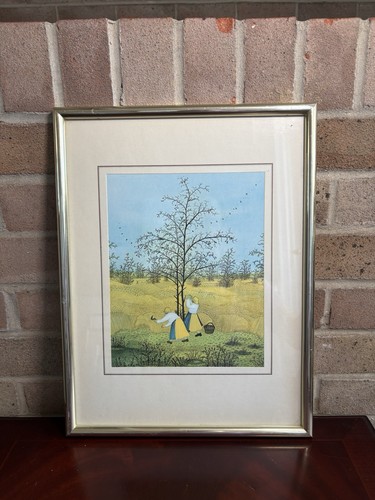 Vintage framed folk - vintage,