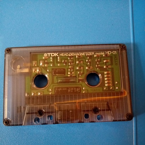 Tdk audio cassette tape - hd-01,