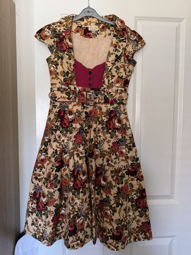 Lindy bop floral dress size - floral,