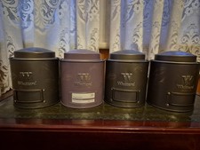 whittard of chelsea tea caddy’s