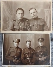 WW1 BRITISH SOLDIERS North