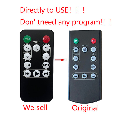 Replacement remote control for - remote,