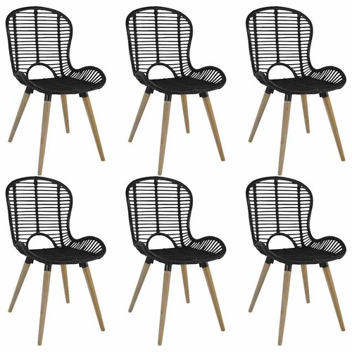 Dining chairs natural - 2/4/6x,