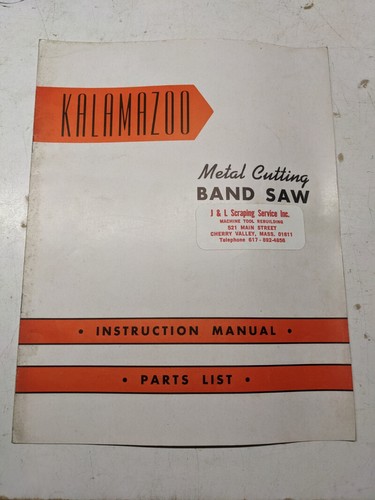 Kalamazoo band saw - kalamazoo, machine