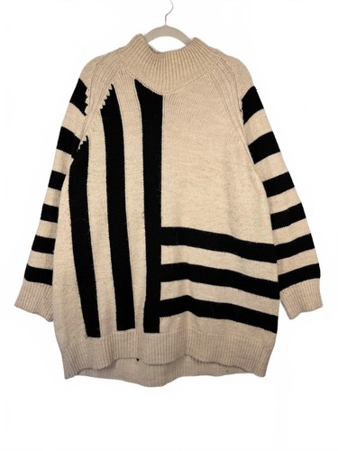 Next womens cream black - xl,