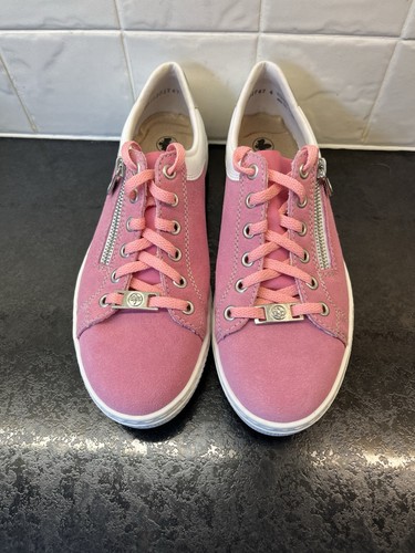 Ladies pink leather - pink, and