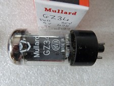 Mullard  GZ34 Code F32B2J2 Cu