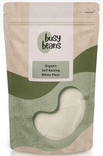 Organic Self Raising White Flour | by Busy Beans Organic (500g)
