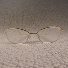 Specsavers Glasses Frames Klep 30719163 Gold Rectangle Eyewear Spectacles