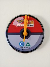 Pokémon Disc Clock Wall Clock