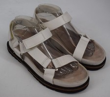 Ladies Clarks White Leather