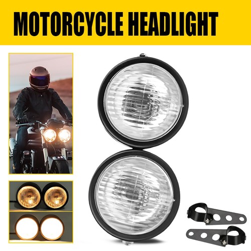 Motorcycle twin headlight - twin,