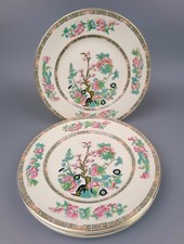 Indian Tree Dinner Plates. Set