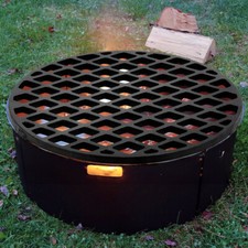 Cast iron barbecue grate - iron,