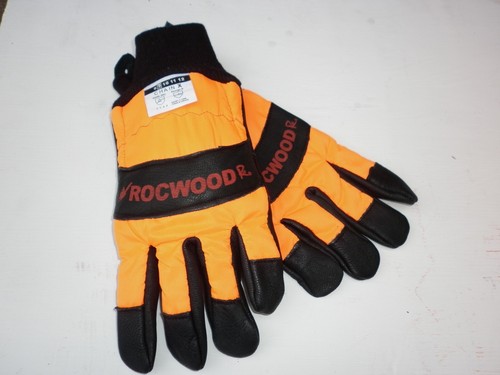 Chainsaw gloves rocwood left - chainsaw, rocwood.