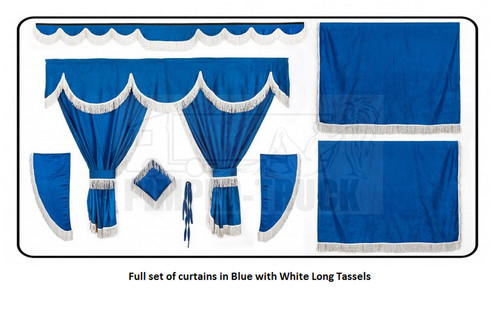 Truck curtains blue - in,