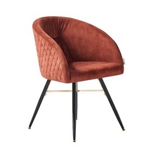 Single Velvet Dining Chair