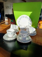 ROYAL STANDARD GARLAND FINE BONE CHINA 20 PIECE TEA SET vgc