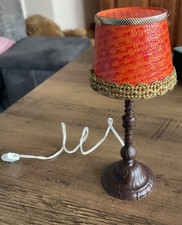 Vintage  Dolls House 1970’s Plug In Standard Lamp Light