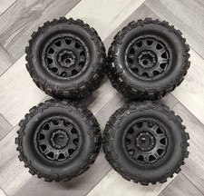 Hpi Savage, Armma Kraton, Outcast, Proline Trenchers Belted 17mm Hex Wheels. 
