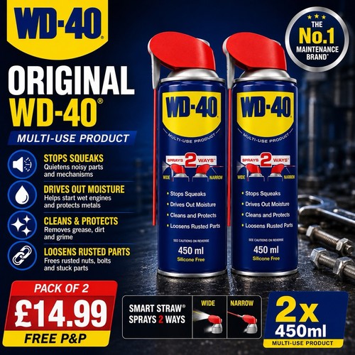 Multi use smart - wd-40, straw