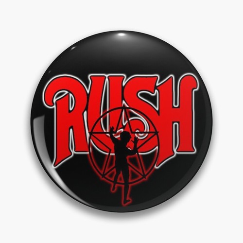 Rush red logo 1970 - rush,