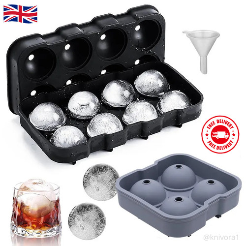 Sphere ice cube tray - tray, with