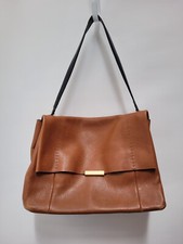 Ted Baker Real Tan Pebbled Leather Large Shoulder Shopper Bag Handbag ❤