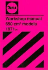 BSA A65 Motorcycle Workshop
