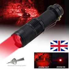 Red Light LED Flashlight