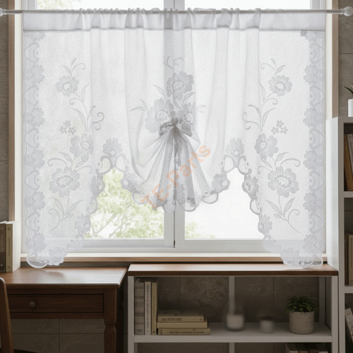 Hot 2pcs lace window - 1/2pcs,
