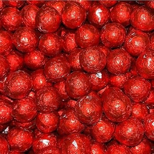 Milk chocolate red balls - milk,