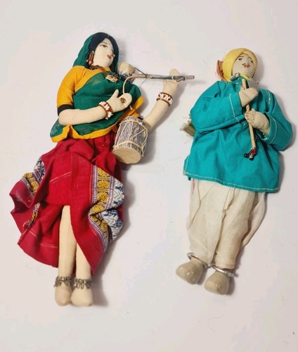 Vintage folk art cloth - art,