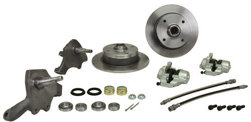 Front disc brake conversion - disc,