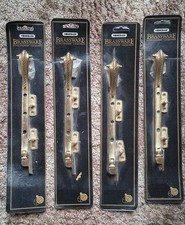 4 Solid Brass Vintage Window