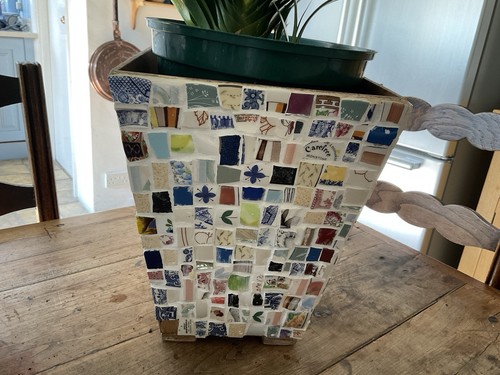 Clivia pot plant mosaic - pot,