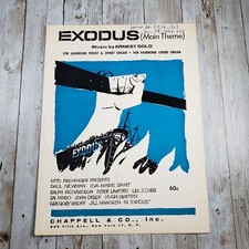 Sheet Music Exodus Main Theme