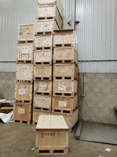 Wooden box crate - pallet, for
