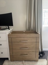 Silver cross changing table