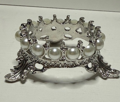 Silver pearl sphere - pearl, t1