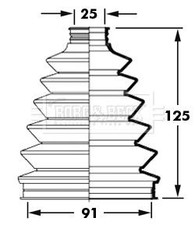 Borg & Beck BCB2377 Wheel