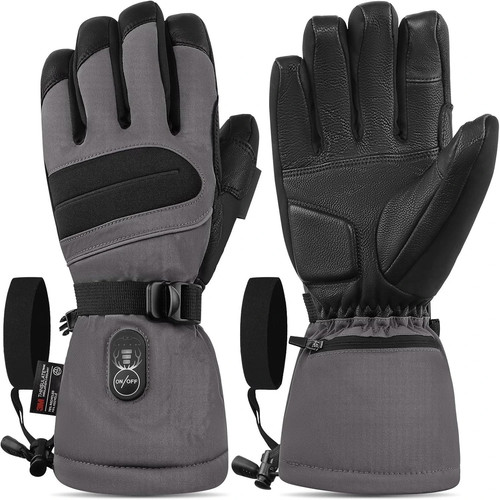 Day wolf grey - heated, gloves