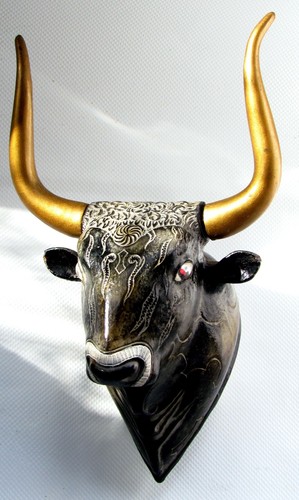 Greek minoan bull head - bull,