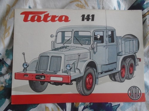 Tatra 141 lorry brochure - lorry,