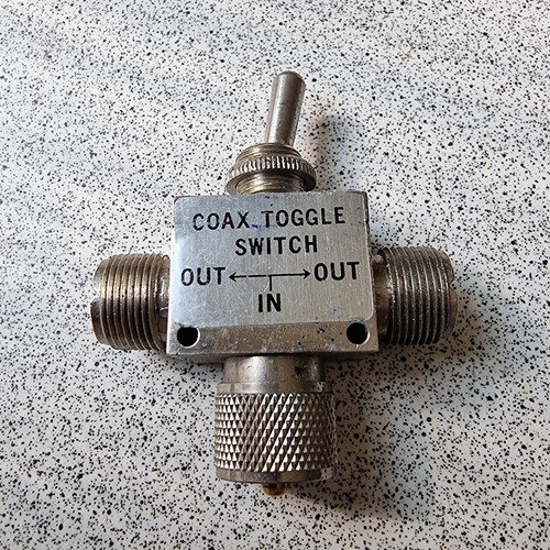 Radio toggle switch 1980s - cb,